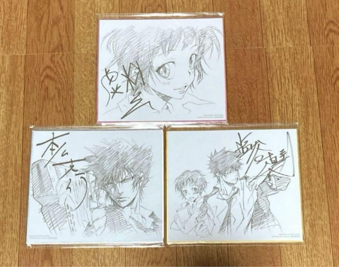 PSYCHO-PASS サイコパス サイン入りミニ色紙 常守朱 非売品